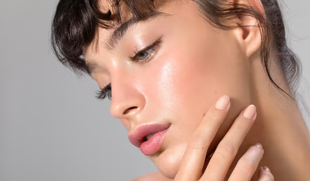 Skin looking bright and lively after a skin brightening treatment