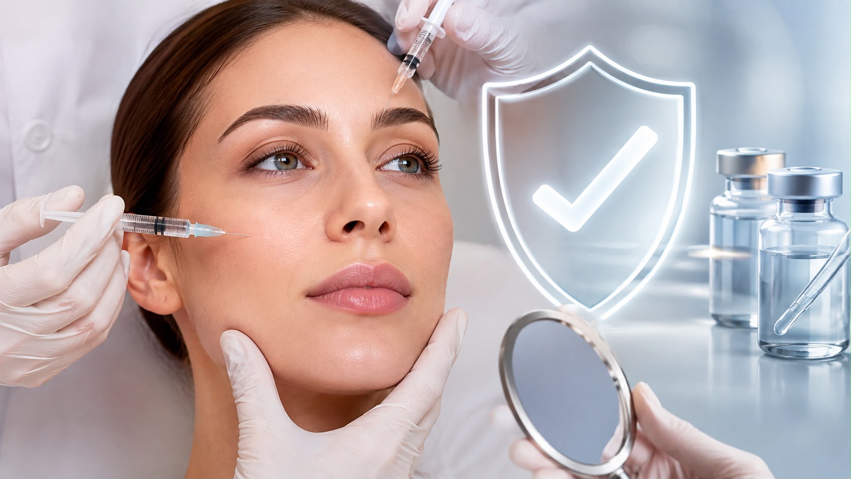 Beratungsgespräch zur Filler- und Botox-Sicherheit