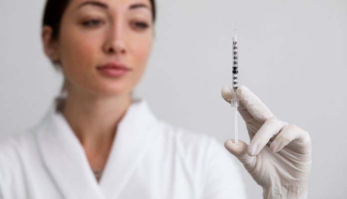 authentische Botox-Verpackung und Chargennummer